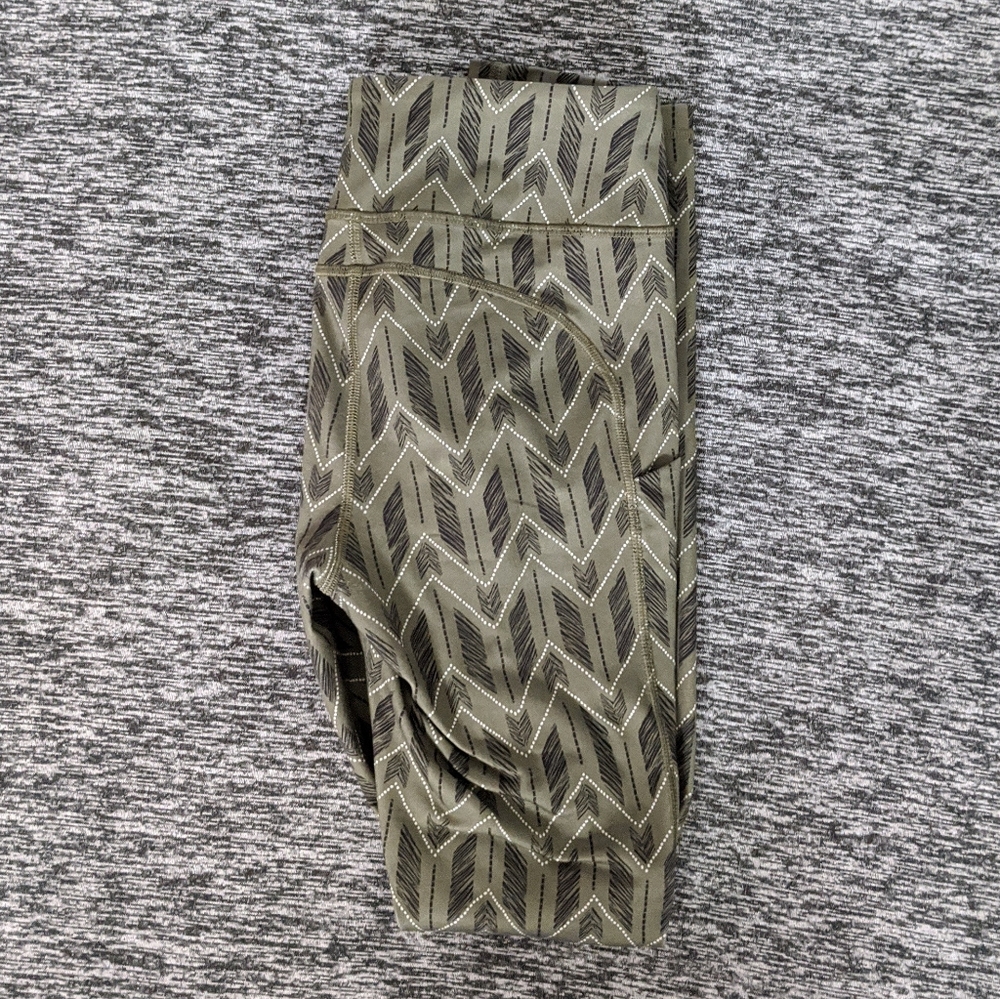 Lucy Women's Power Train Printed Pocket Legging